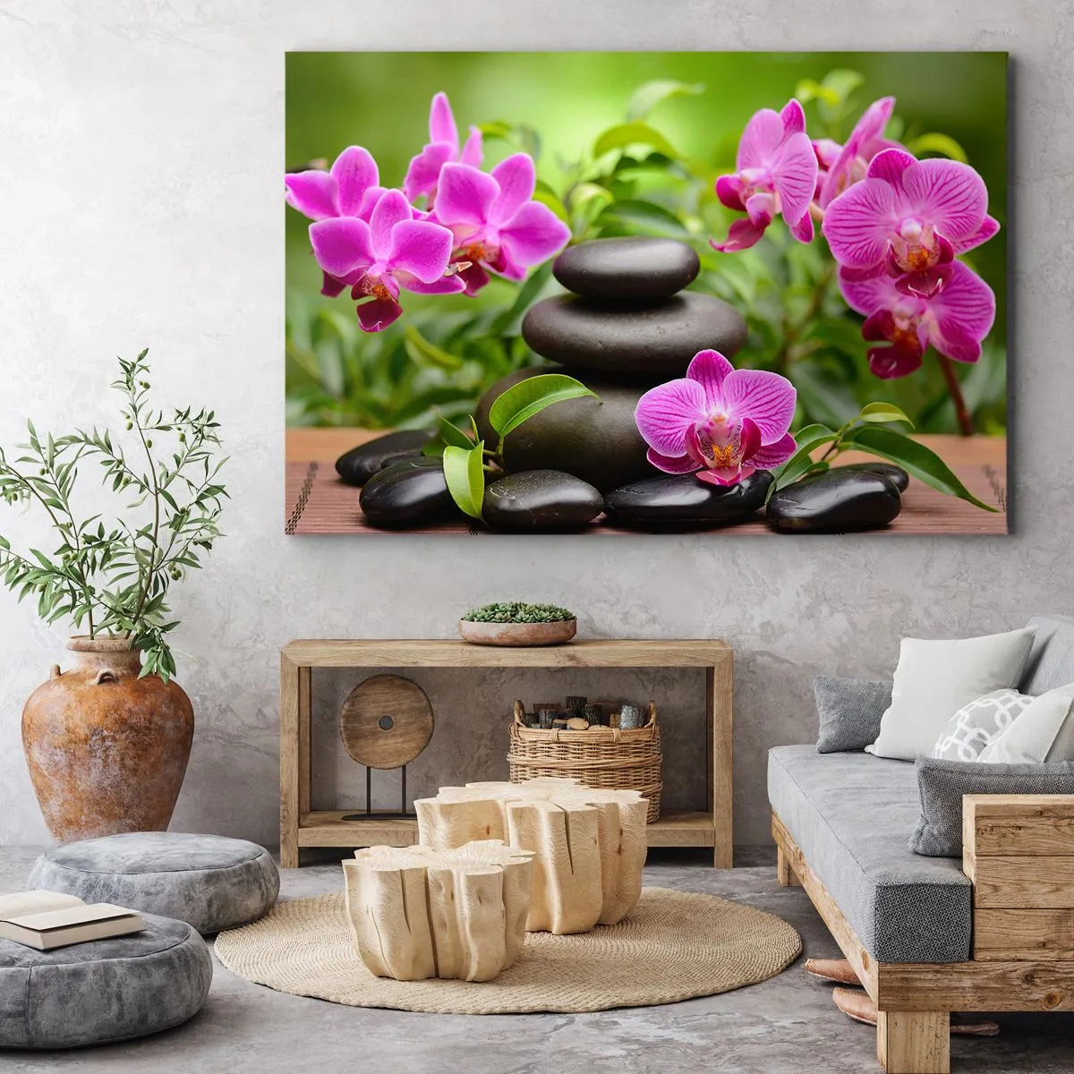Quadro em tela - Pirâmide da paz - 120x80 cm