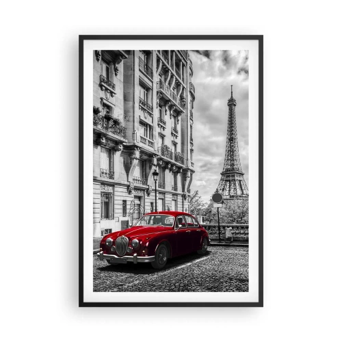 Pôster com moldura preta - Predador na cidade - 61x91 cm