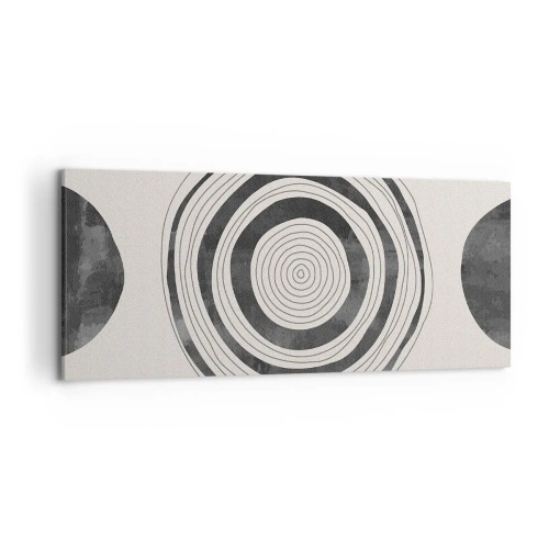 Quadro em tela - Importante é o que há no caminho - 120x50 cm