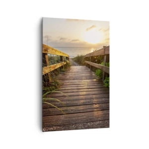 Quadro em tela - Direto para a costa - 80x120 cm