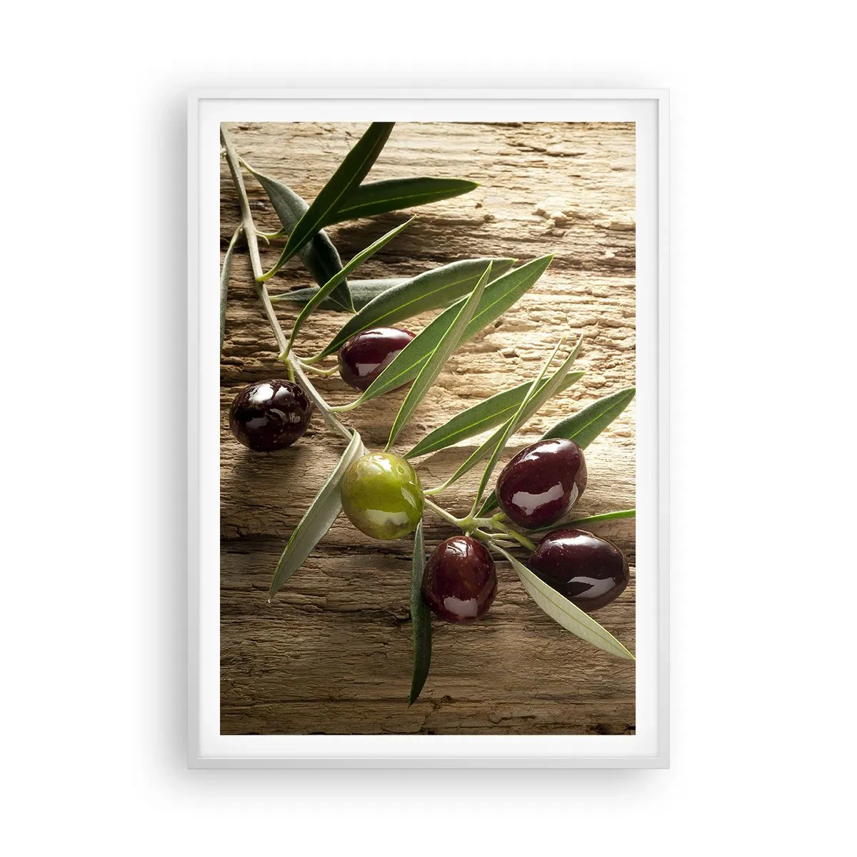 Pôster em moldura branca - Direto da natureza - 70x100 cm