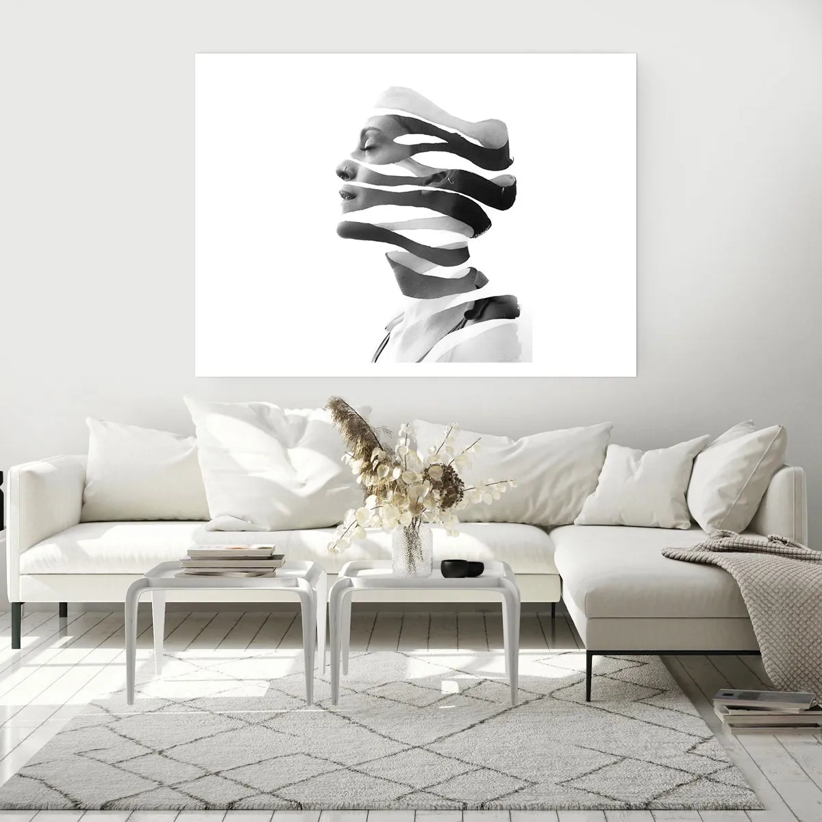 Pôster - Retrato surrealista - 100x70 cm