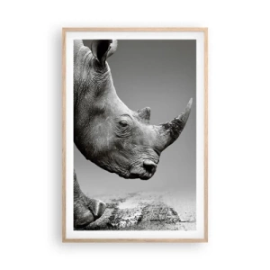 Pôster com moldura de carvalho claro - Força imparável - 61x91 cm