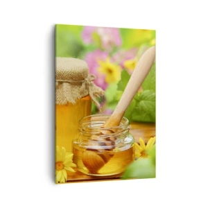 Quadro em tela - Doce e floral - 50x70 cm