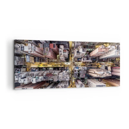 Quadro em tela - Saudações de Hong Kong - 100x40 cm