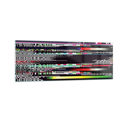 Quadro em vidro - A imagem da realidade - 140x50 cm