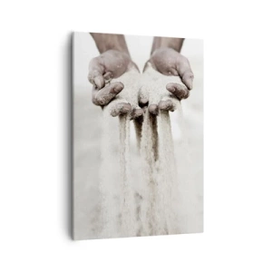 Quadro em tela - Com estas mãos… - 50x70 cm