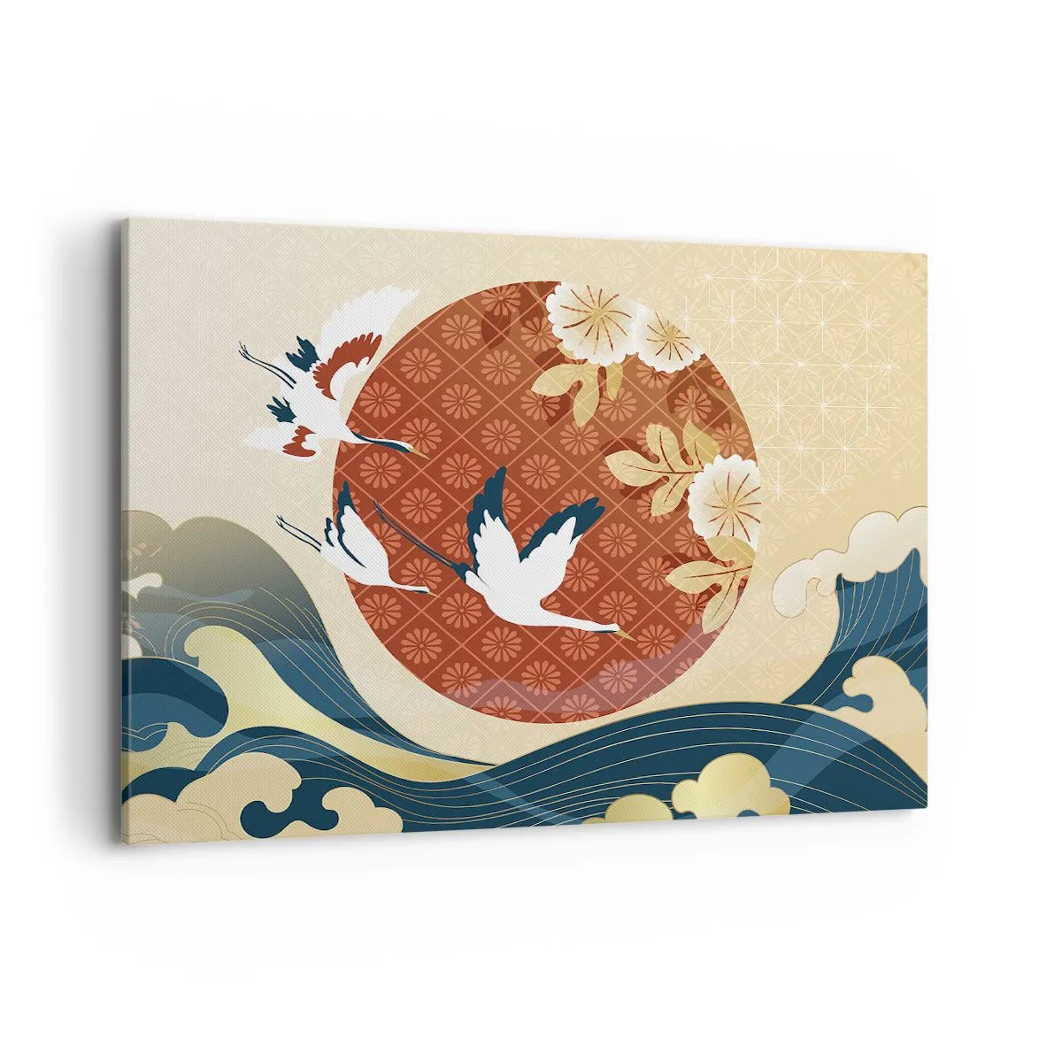 Quadro em tela - Conto de fadas japonês - 100x70 cm