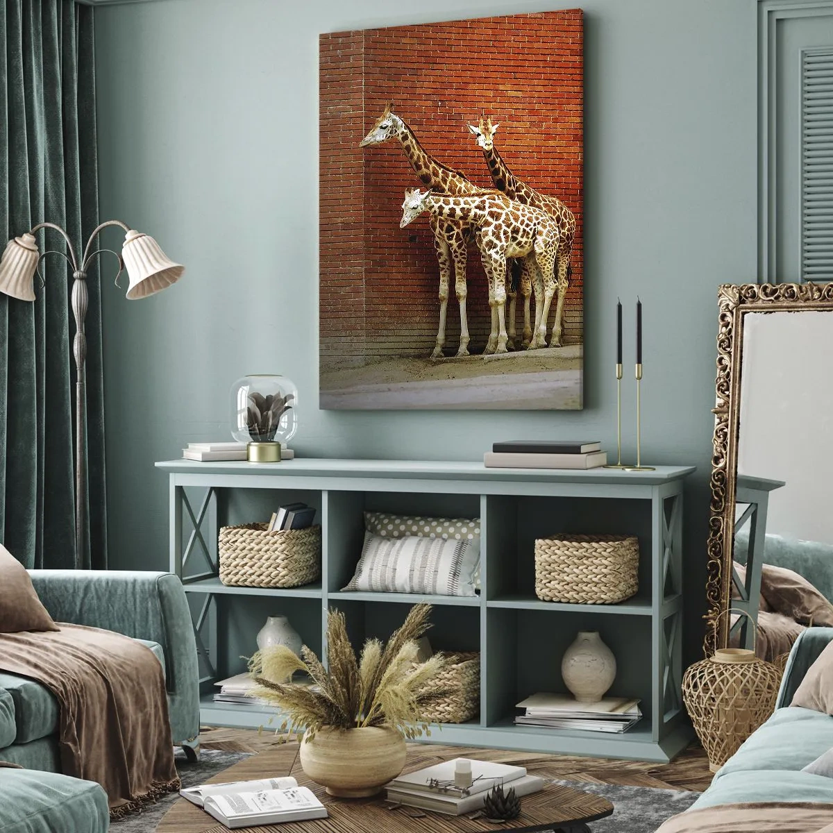 Quadro em tela - Vê alguma acácia? - 50x70 cm