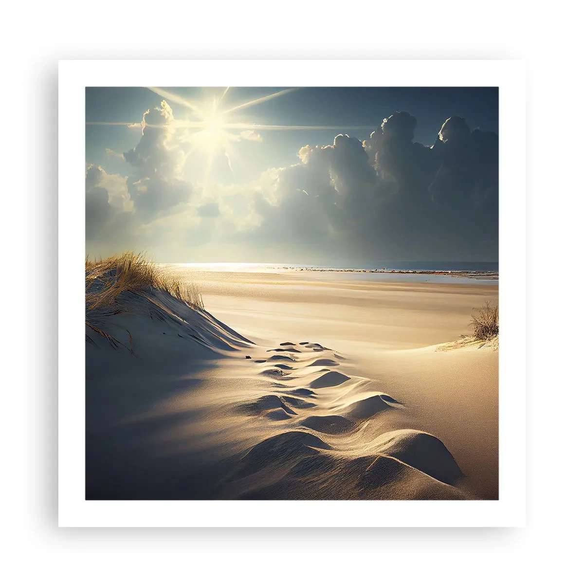 Pôster - Uma paisagem relaxante - 60x60 cm