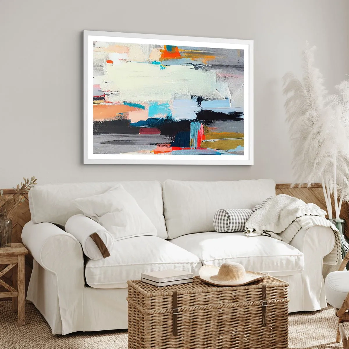 Pôster em moldura branca - Há um método? - 91x61 cm