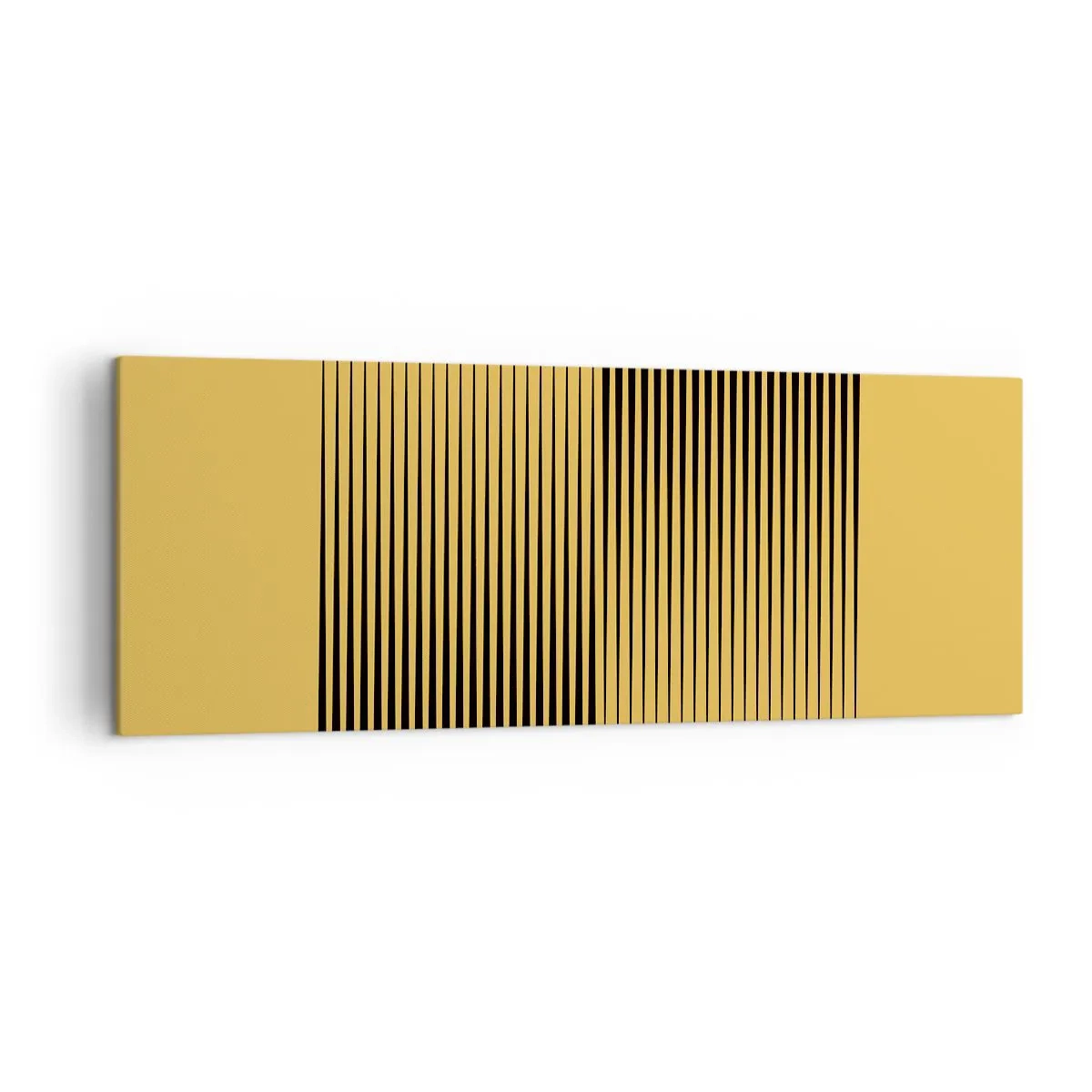 Quadro em tela - Quadratura de opostos - 140x50 cm