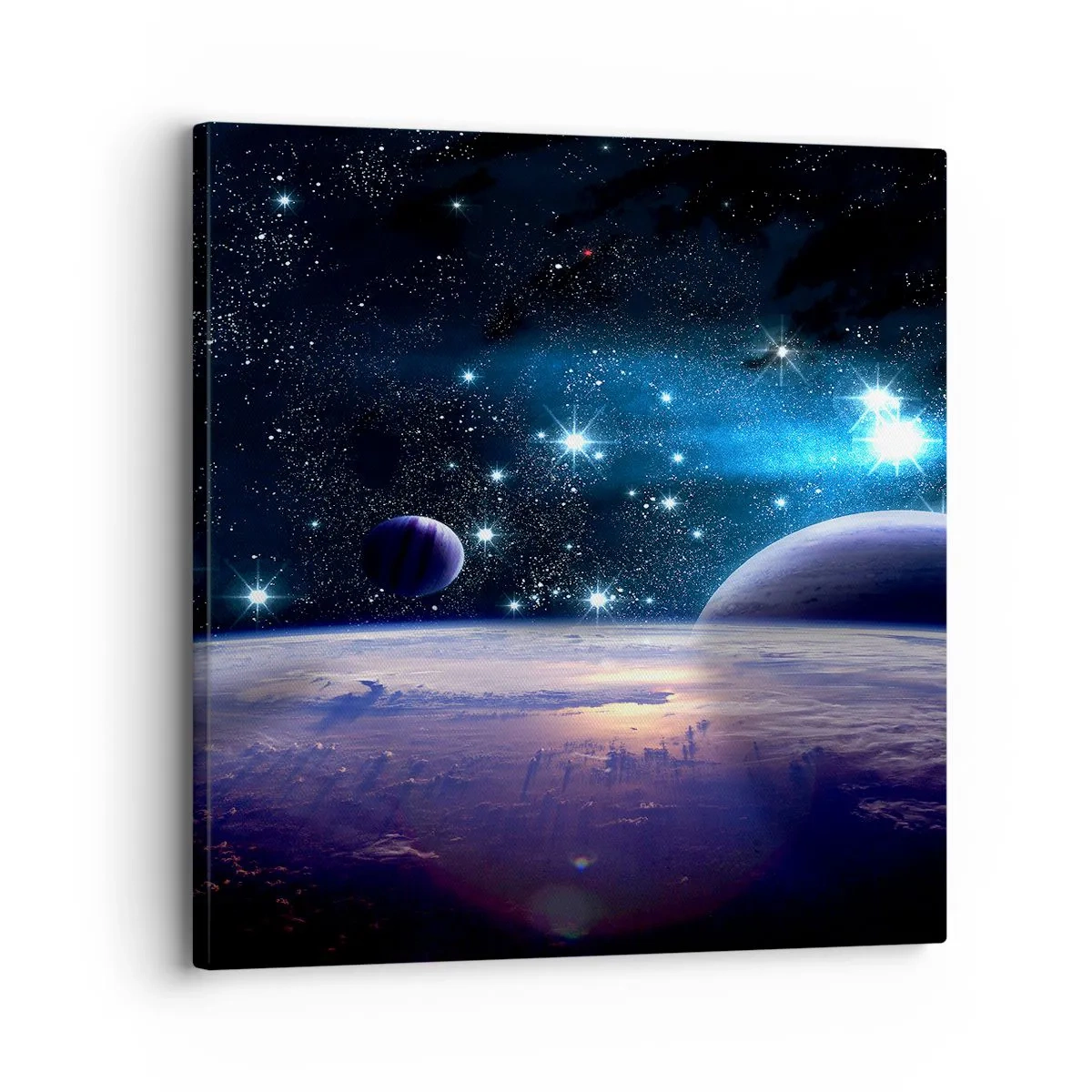 Quadro em tela - Ainda sozinhos? - 30x30 cm