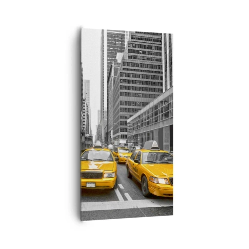 Quadro em tela - Somos a cor da cidade - 65x120 cm