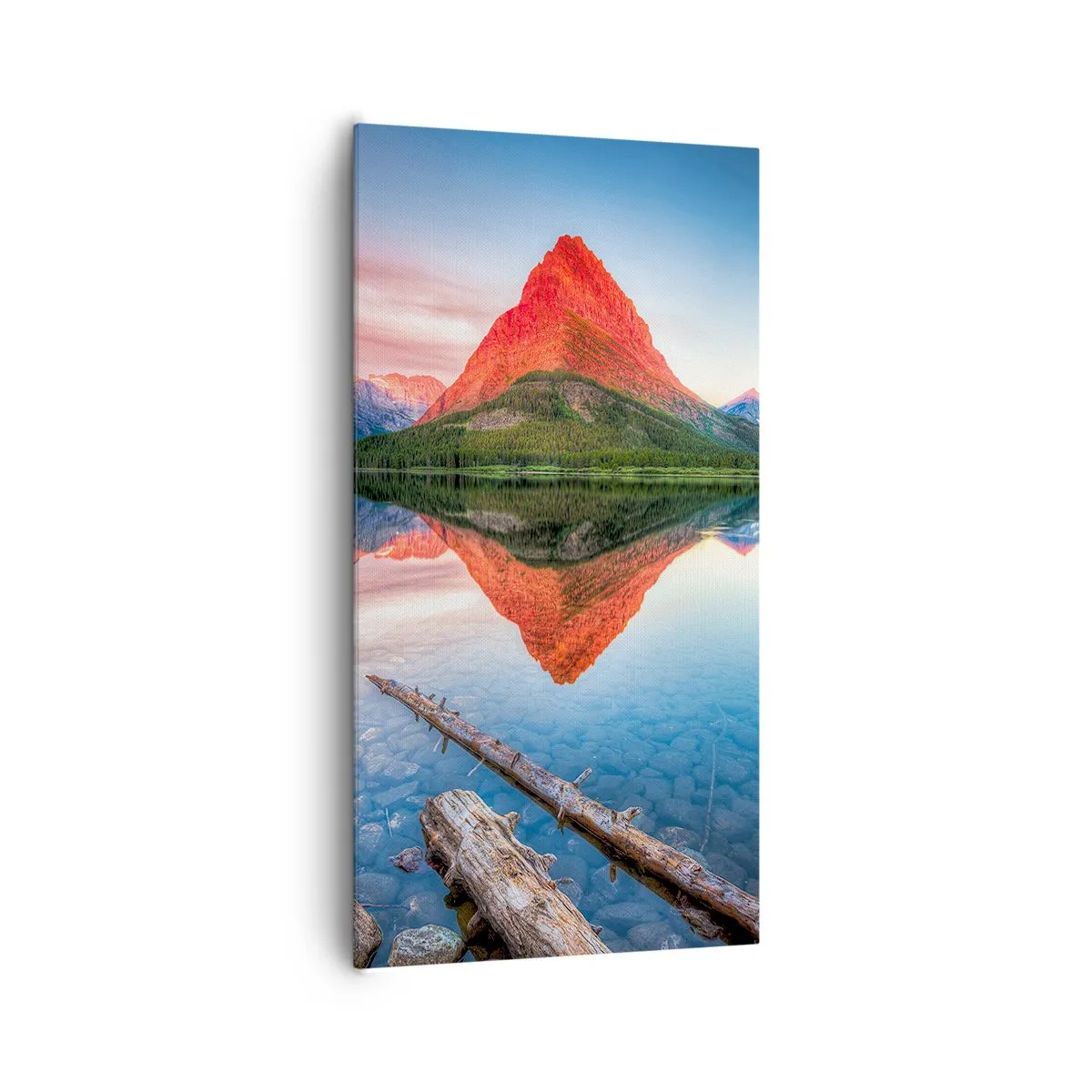 Quadro em tela - Calor e frio - 65x120 cm