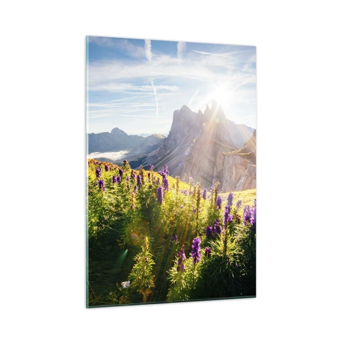 Quadro em vidro - A vida secreta das ervas - 50x70 cm