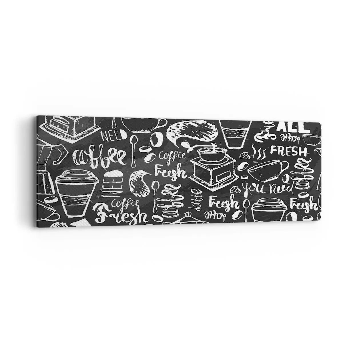 Quadro em tela - Tudo o que precisa é... - 90x30 cm