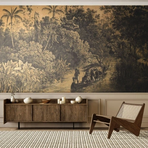 Papel de Parede Standard Eco - Viagem à fonte - Selva, Amazônia, Trópicos - 250x175 cm