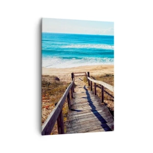 Quadro em tela - Corra! - 70x100 cm