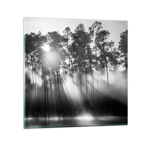 Quadro em vidro - O sol imparável - 50x50 cm