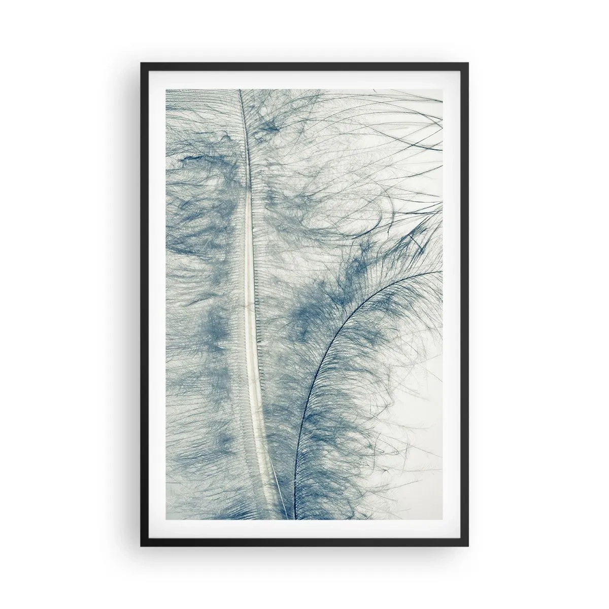 Pôster com moldura preta - O sussurro da natureza - 61x91 cm