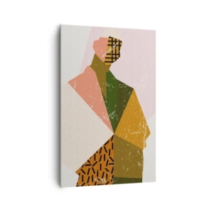 Quadro em tela - Homem – um ser complexo - 80x120 cm