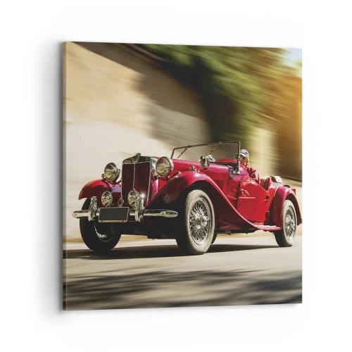 Quadro em tela - Mais bonita que a Vitória de Samotrácia - 70x70 cm