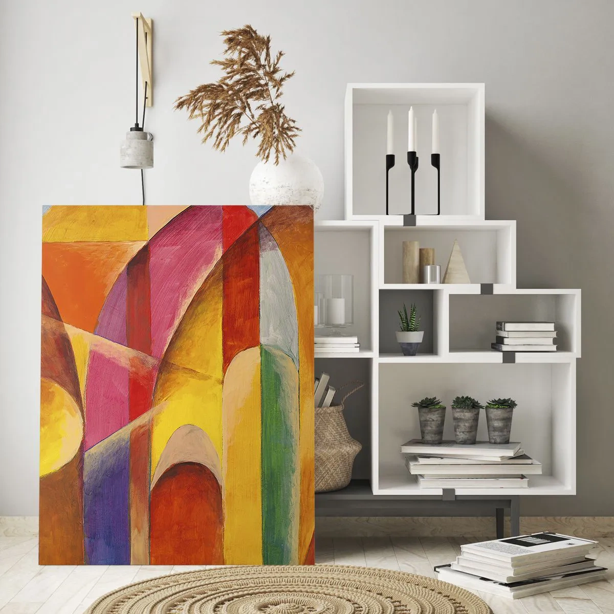 Quadro em vidro - Catedral do Sol - 50x70 cm