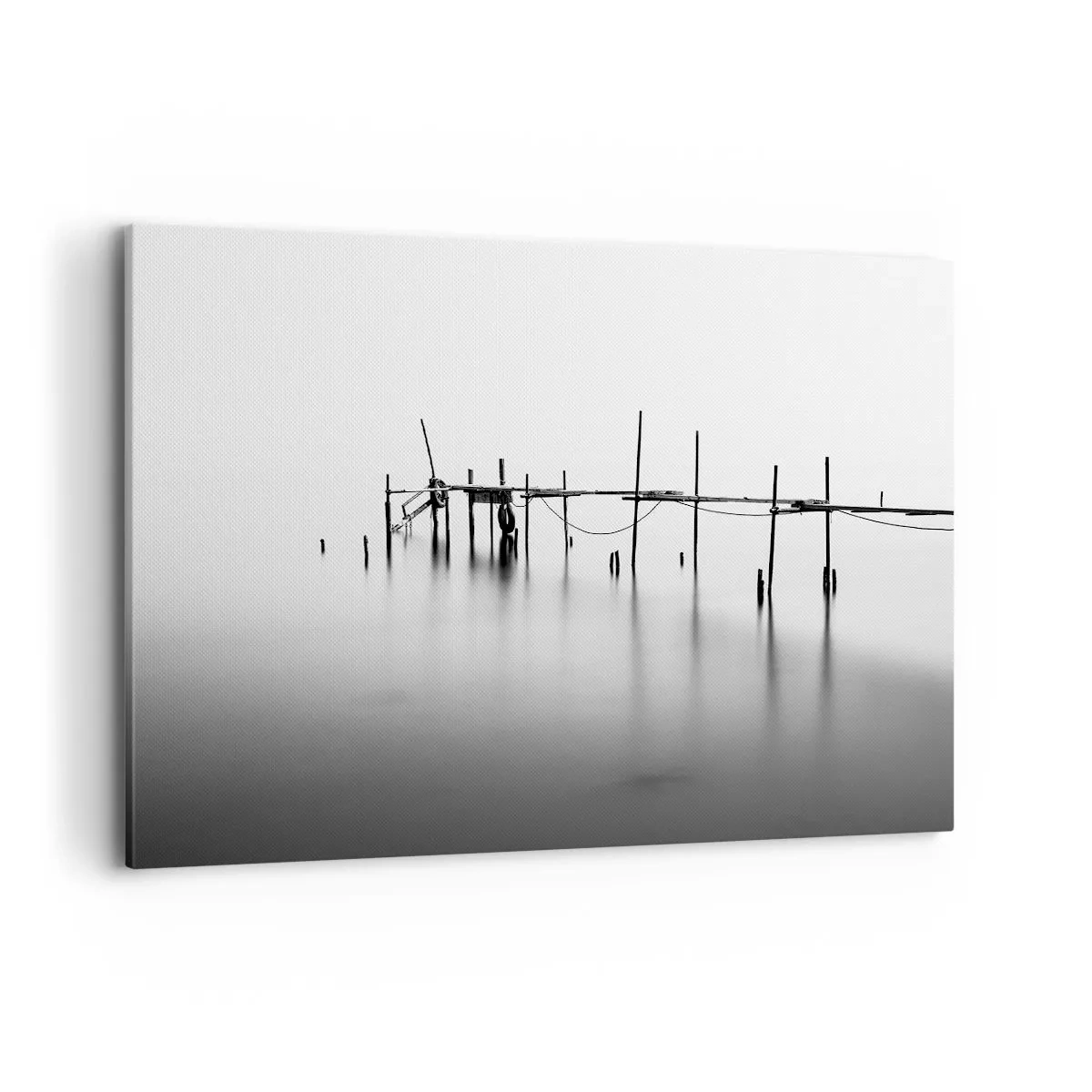 Quadro em tela - E se o mundo não existe? - 100x70 cm