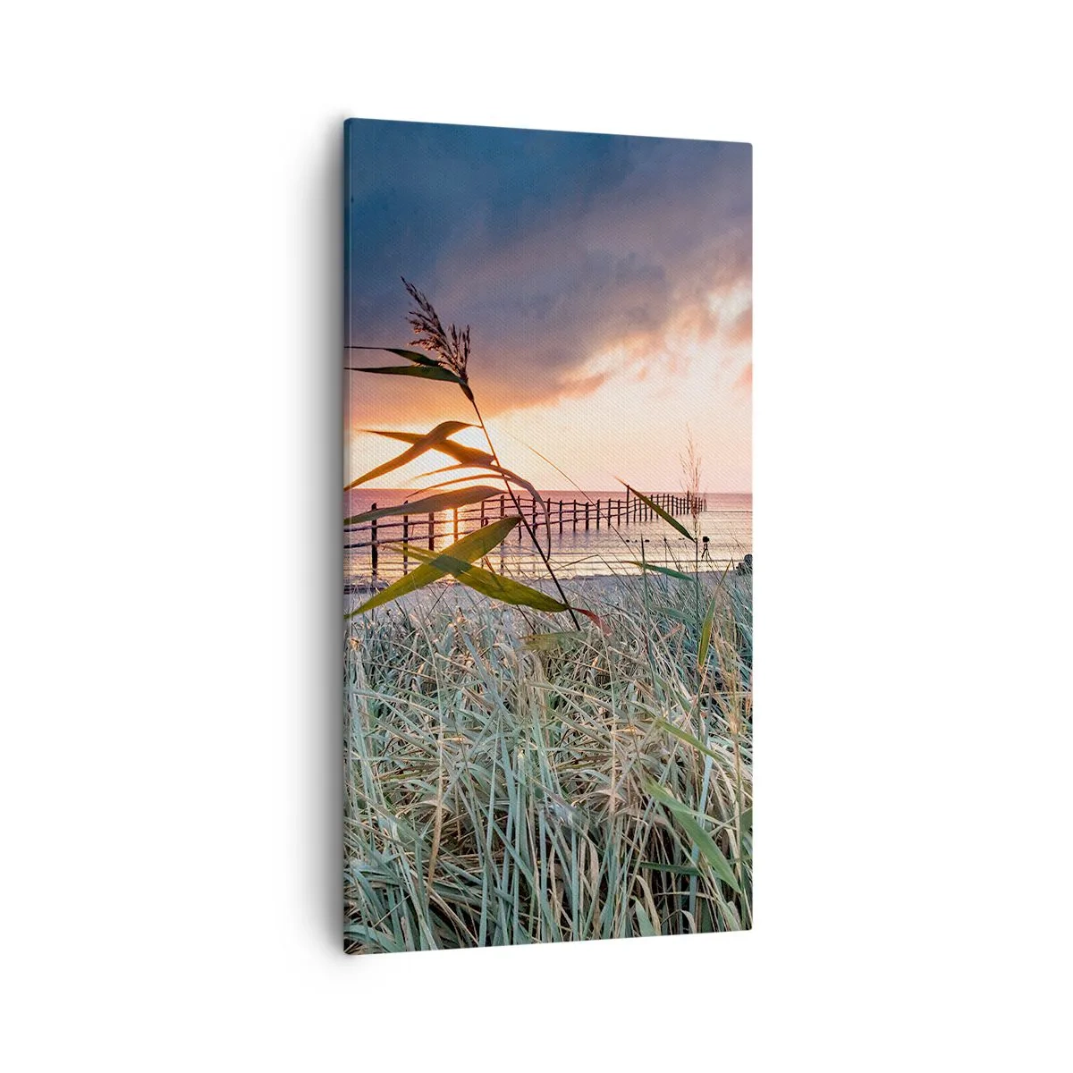 Quadro em tela - O vento não leva - 55x100 cm