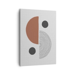 Quadro em tela - Perfeição das rodas - 50x70 cm