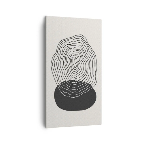 Quadro em tela - Duração e vibração - 45x80 cm