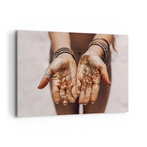 Quadro em tela - Um presente para si - 120x80 cm