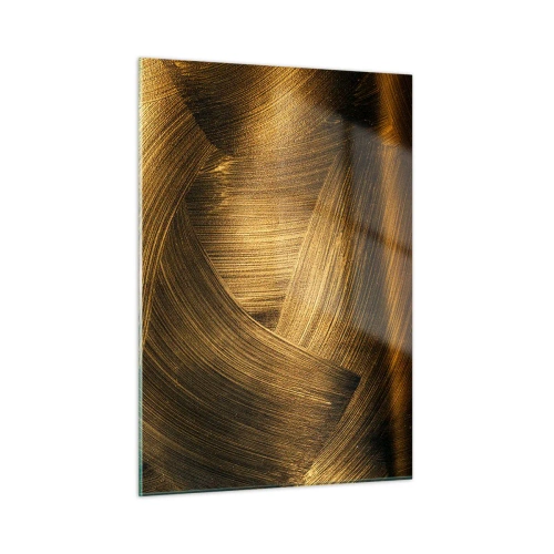 Quadro em vidro - No labirinto dourado - 50x70 cm