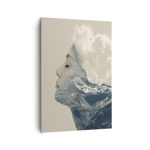 Quadro em tela - A beleza dos elementos da natureza - 70x100 cm