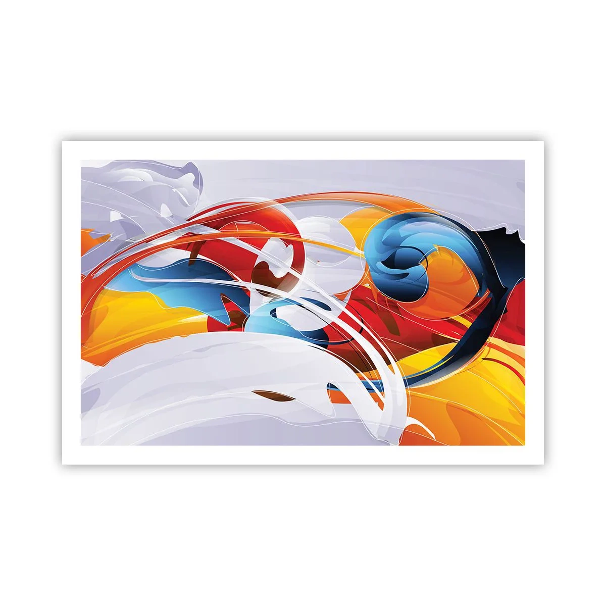 Pôster - A dança dos elementos da natureza - 91x61 cm