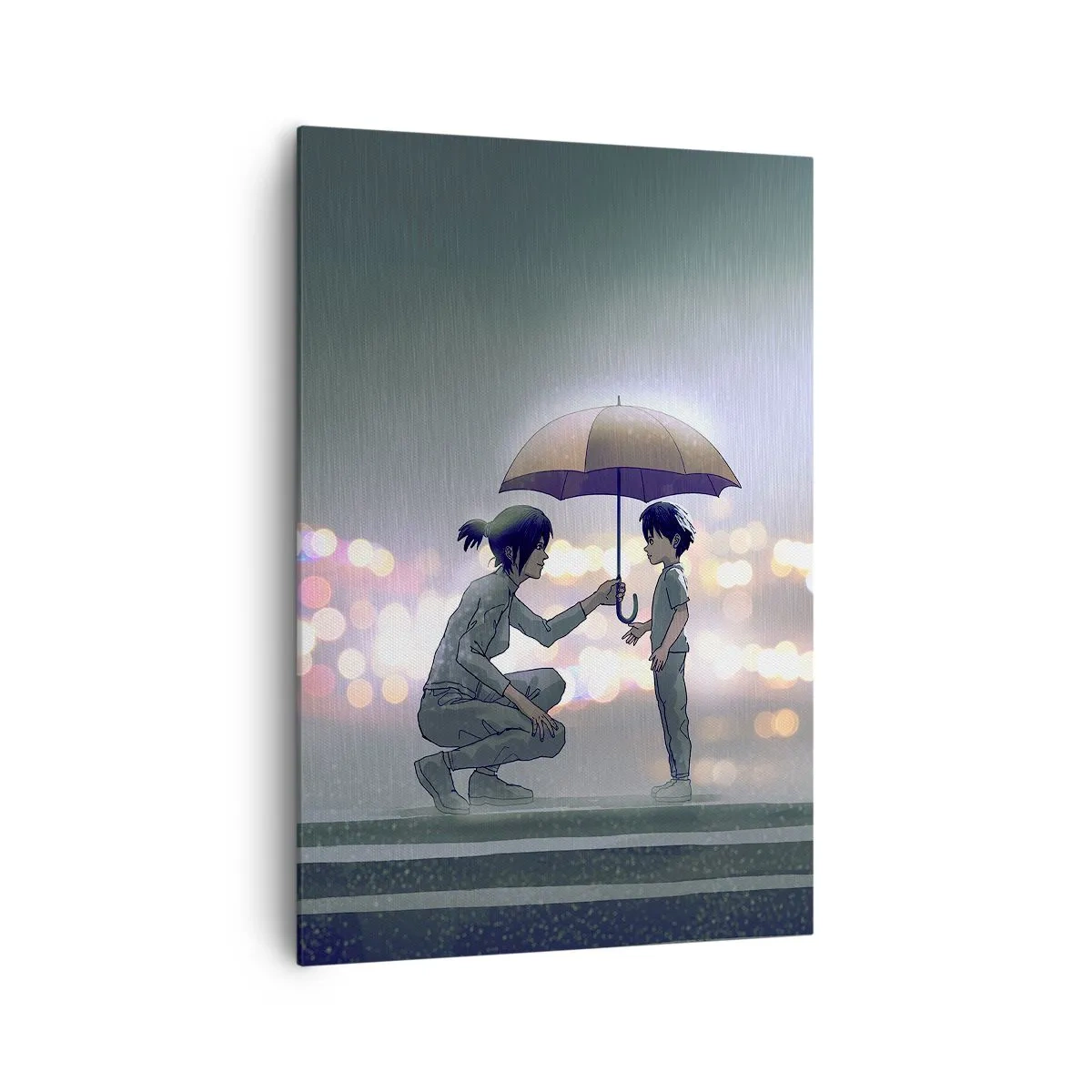 Quadro em tela - Está tudo bem agora - 70x100 cm