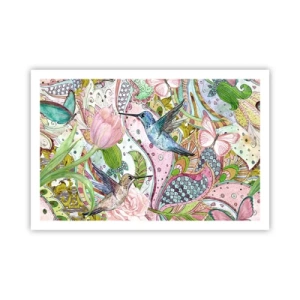 Pôster - Emaranhados em trepadeiras - 91x61 cm