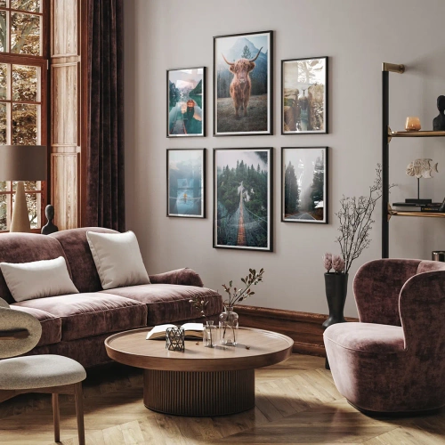 Life in harmony with nature - Inspiração para a sala