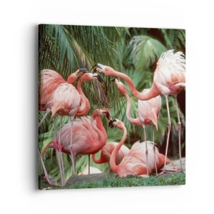 Quadro em tela - Fofocas da tarde - 40x40 cm