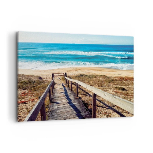 Quadro em tela - Corra! - 120x80 cm