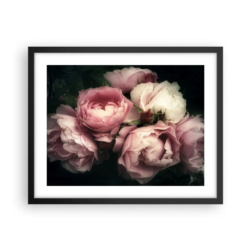 Pôster com moldura preta - O encanto da belle epoque - 50x40 cm