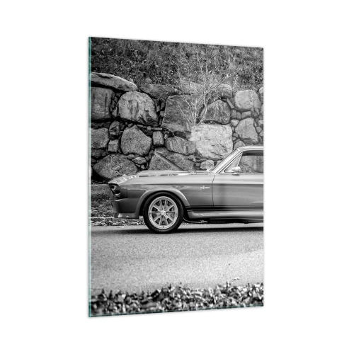 Quadro em vidro - Lenda dos anos 60 - 50x70 cm