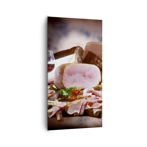 Quadro em tela - Um sonho culinário com uma jarra - 65x120 cm