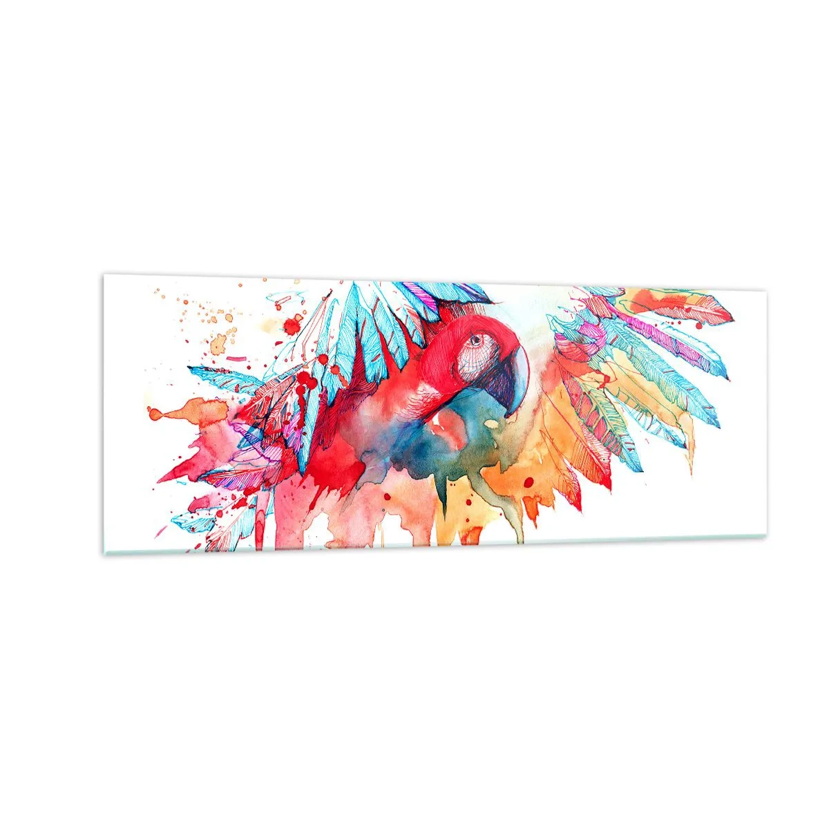 Quadro em vidro - . - 140x50 cm