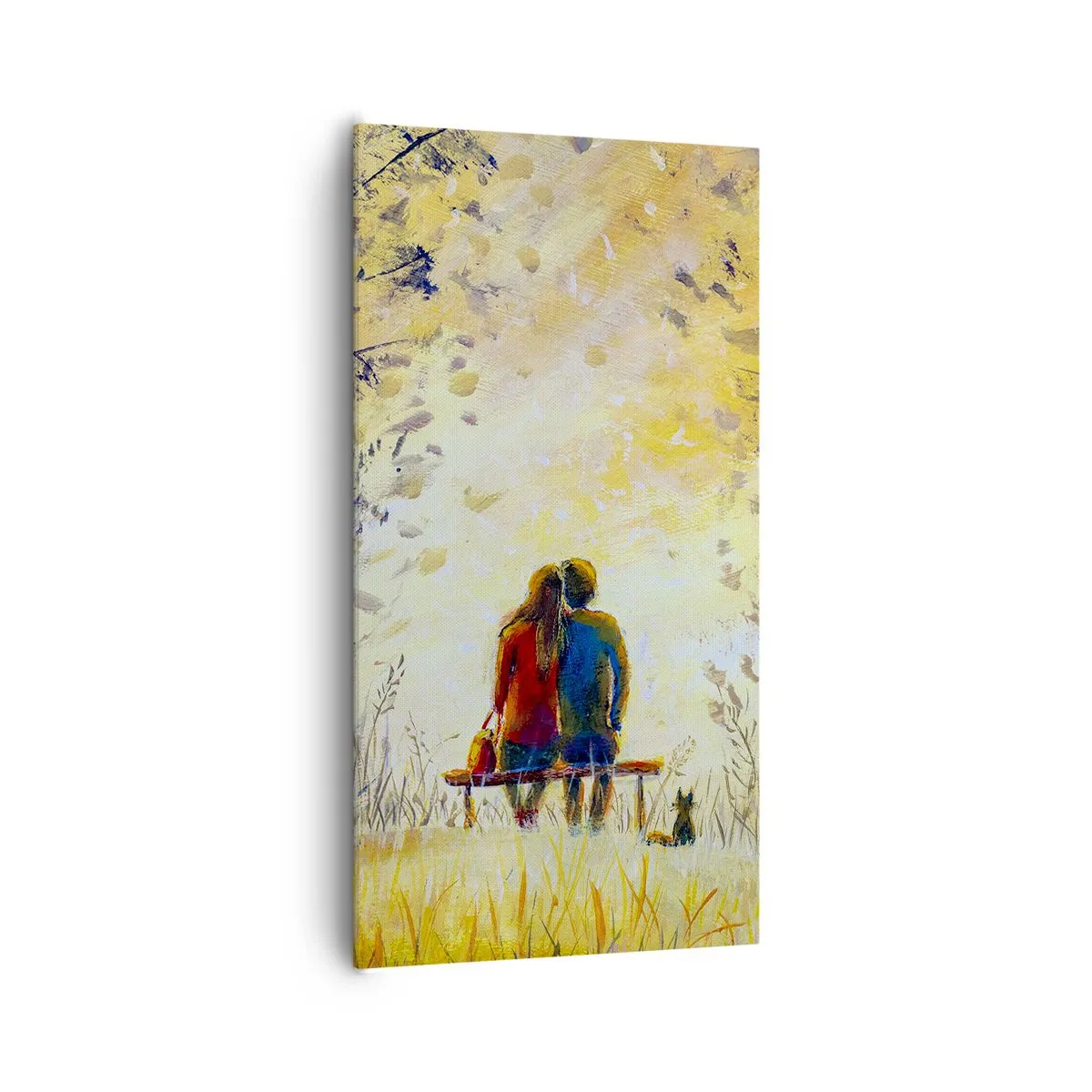 Quadro em tela - Um momento mágico - 65x120 cm