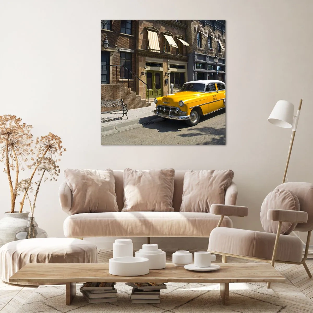 Quadro em tela - Era uma vez na América - 50x50 cm