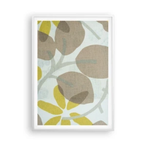 Pôster em moldura branca - Composição a pleno sol - 70x100 cm