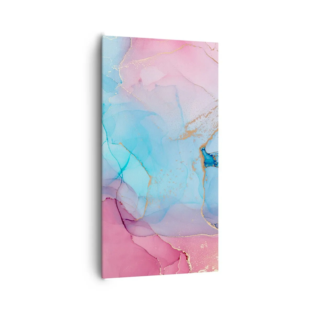 Quadro em tela - Encontro e difusão - 65x120 cm