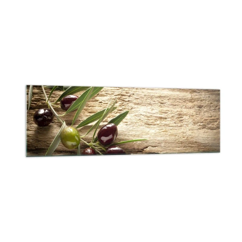 Quadro em vidro - Direto da natureza - 160x50 cm